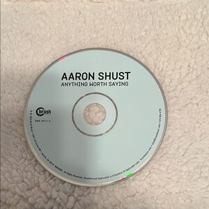 Aaron Shust CD - Anything Worth Saying